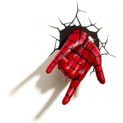 3D lights Spiderman Hand