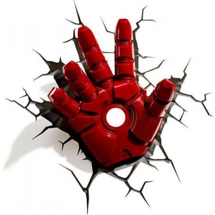 3D lights Iron Man Hand